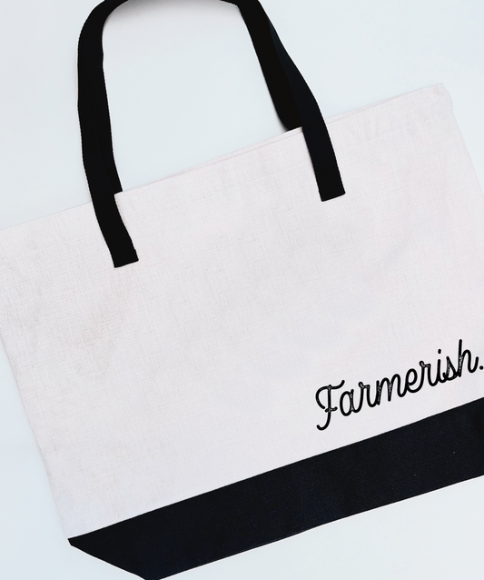 Large Canvas Tote Bag